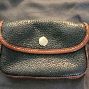 Dooney & Bourke Women's Black and Brown Leather Wristlet $26